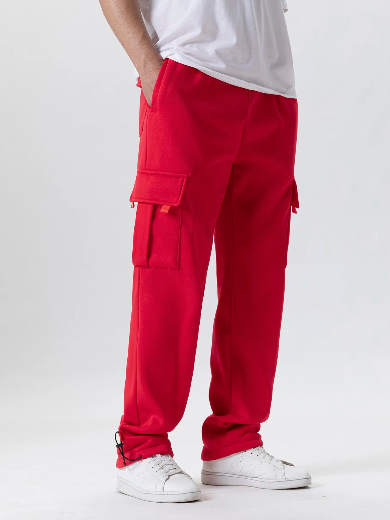 Pantalón Jogger Hombre Oversize | Sweatpants Deportivos Streetwear con Múltiples Bolsillos