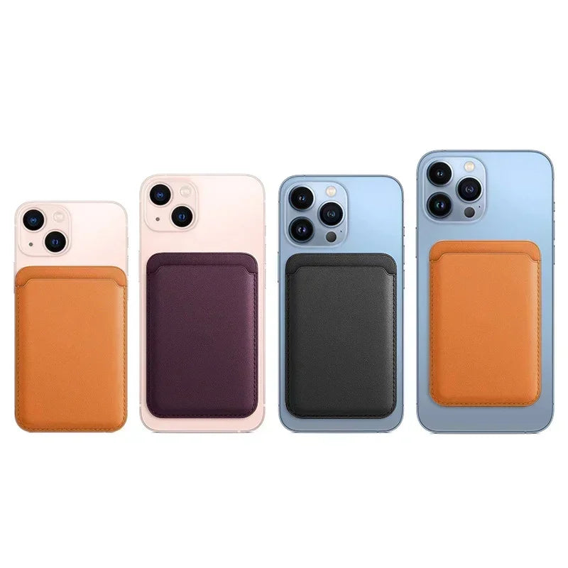 New Luxury For Magnetic Leather Wallet Case For iPhone 17 16 15 14 13 12 Pro Max Card Holder Phone Bag Cover Accessories