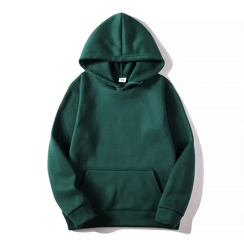 Hoodie Básico Unisex – Sudadera Casual Hombre y Mujer para Primavera, Otoño e Invierno