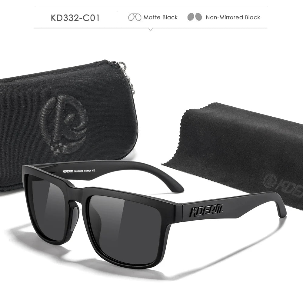 KDEAM Gafas de Sol Fotocromáticas y Polarizadas | Unisex Categoría 3 con Estuche de Lujo