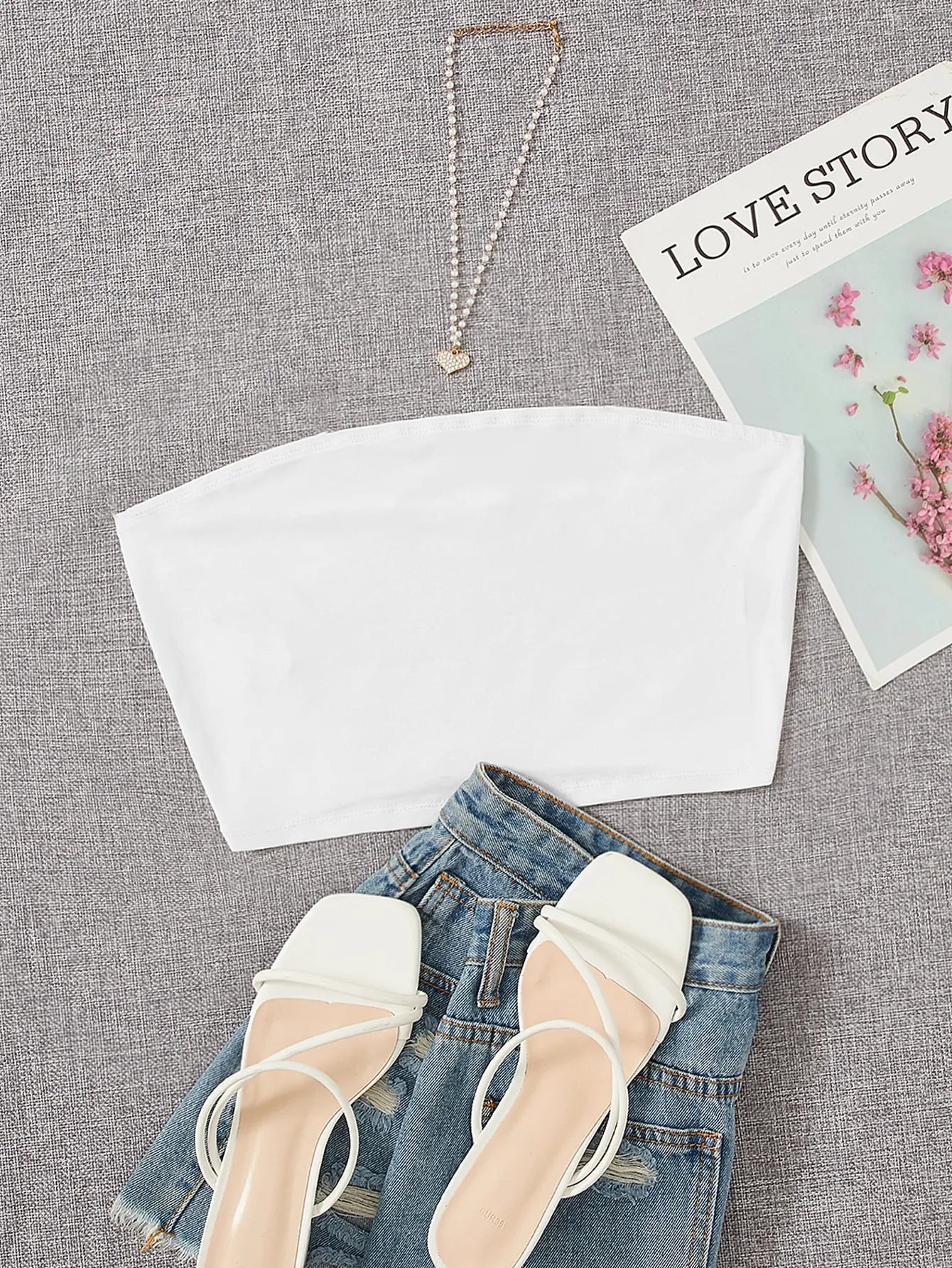 Top Interior Plus Size Mujer | Sujetador Seamless de Seda Fría sin Tirantes con Efecto Push Up