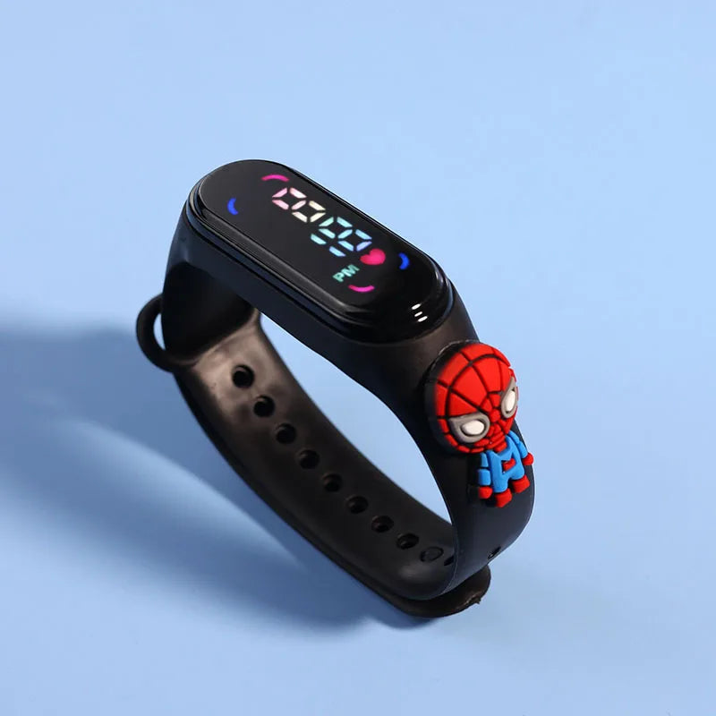 Reloj Infantil LED Deportivo | Pulsera Electrónica de Dibujos Animados para Niños y Niñas Impermeable