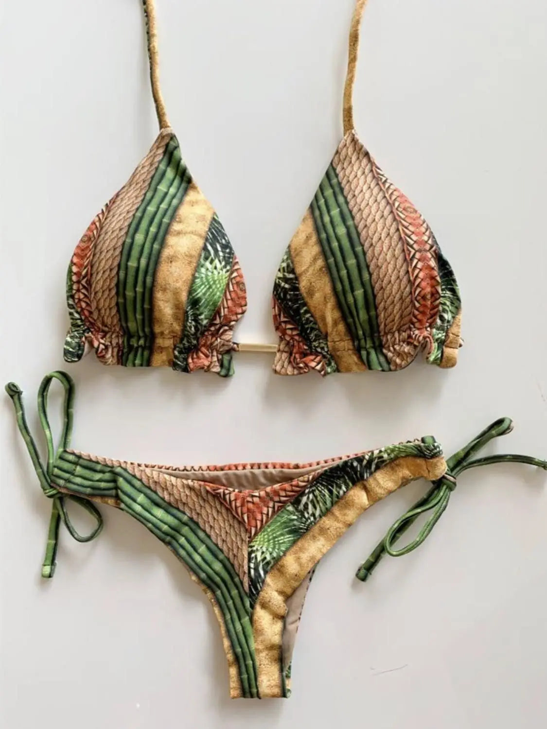 Bikini Sexy Mujer RUOTONGSEPT 2025 | Push Up Acolchado Playa y Piscina