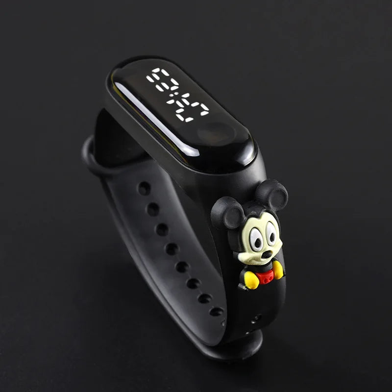 Reloj Infantil LED Deportivo | Pulsera Electrónica de Dibujos Animados para Niños y Niñas Impermeable