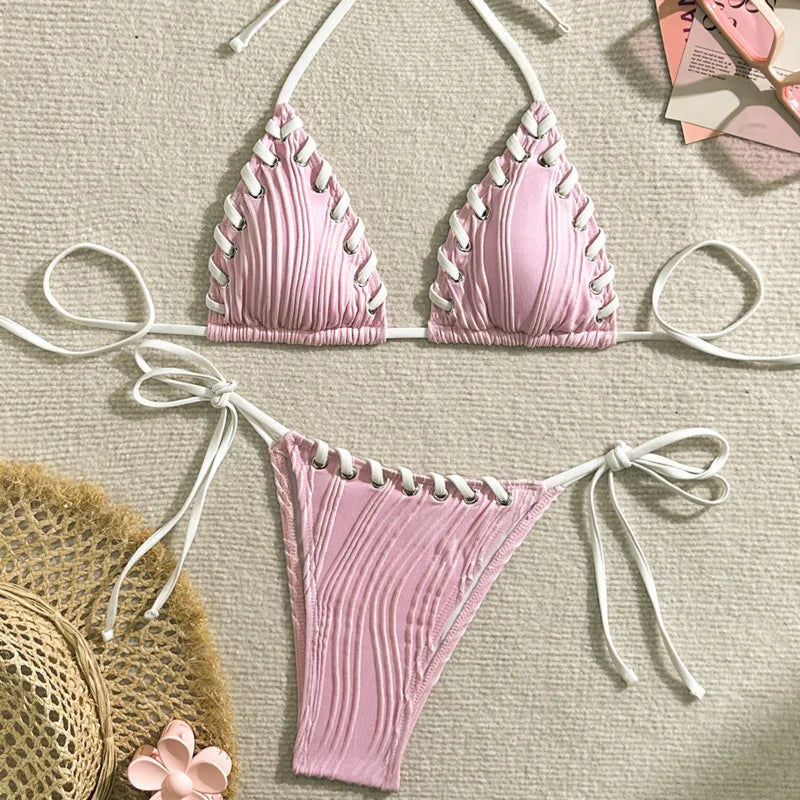 Bikini Sexy Mujer 2025 | Brasileño Playa y Piscina
