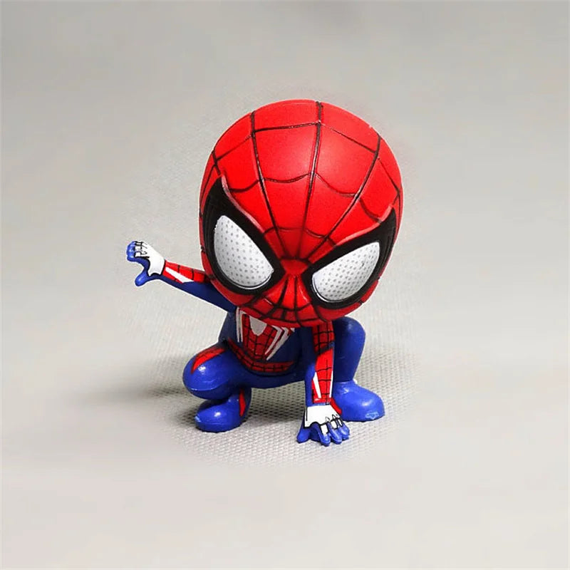 Figura de Acción Spider-Man Marvel Avengers – Muñeco Decorativo de Colección Anime Postura Heroica, Juguete y Regalo Infantil