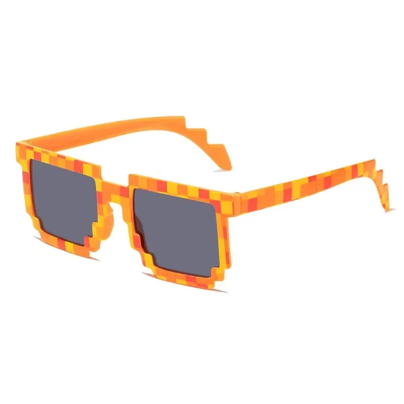 Gafas de Sol Pixeladas 2025 | Creeper Sunglasses Retro Gaming Unisex Fiesta y Moda