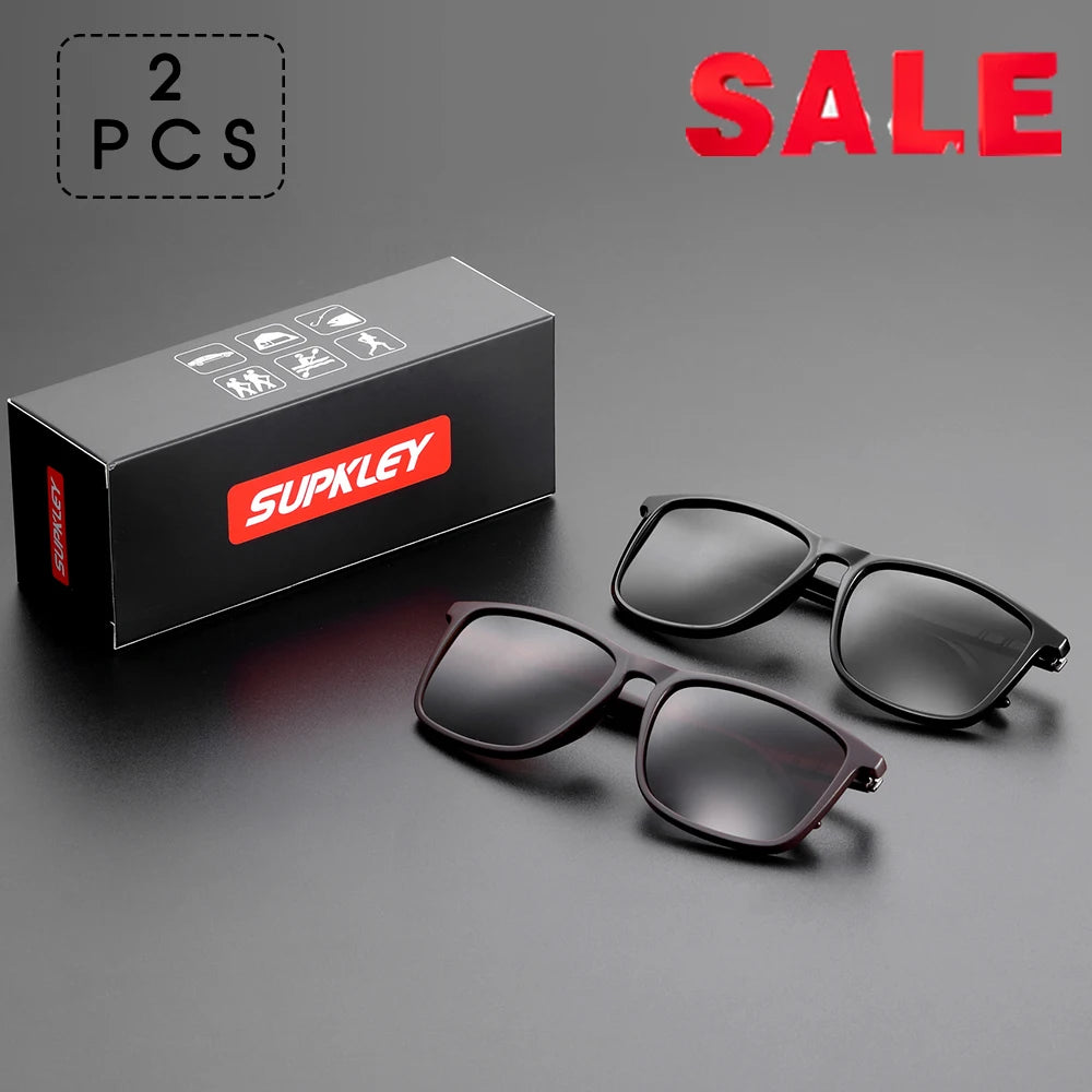 SUPKLEY Gafas de Sol Deportivas Polarizadas Hombre Mujer | Protección UVA&UVB