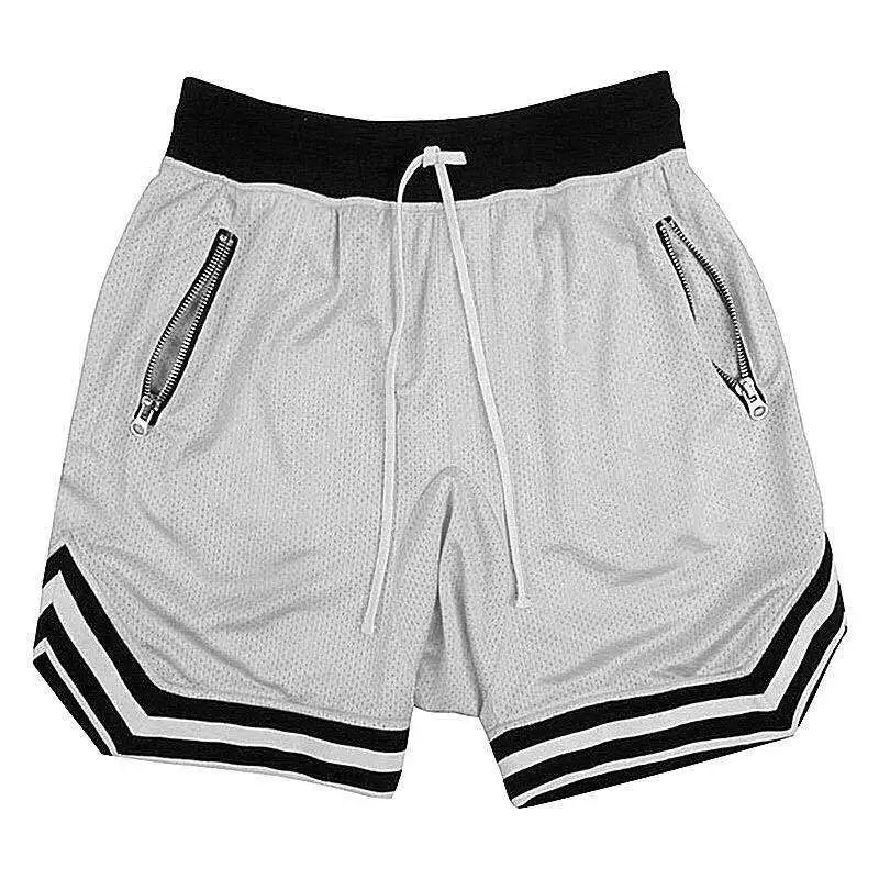 Shorts Deportivos de Baloncesto para Hombre – Malla, Secado Rápido, Gym, Verano, Fitness, Jogger Casual, Transpirables