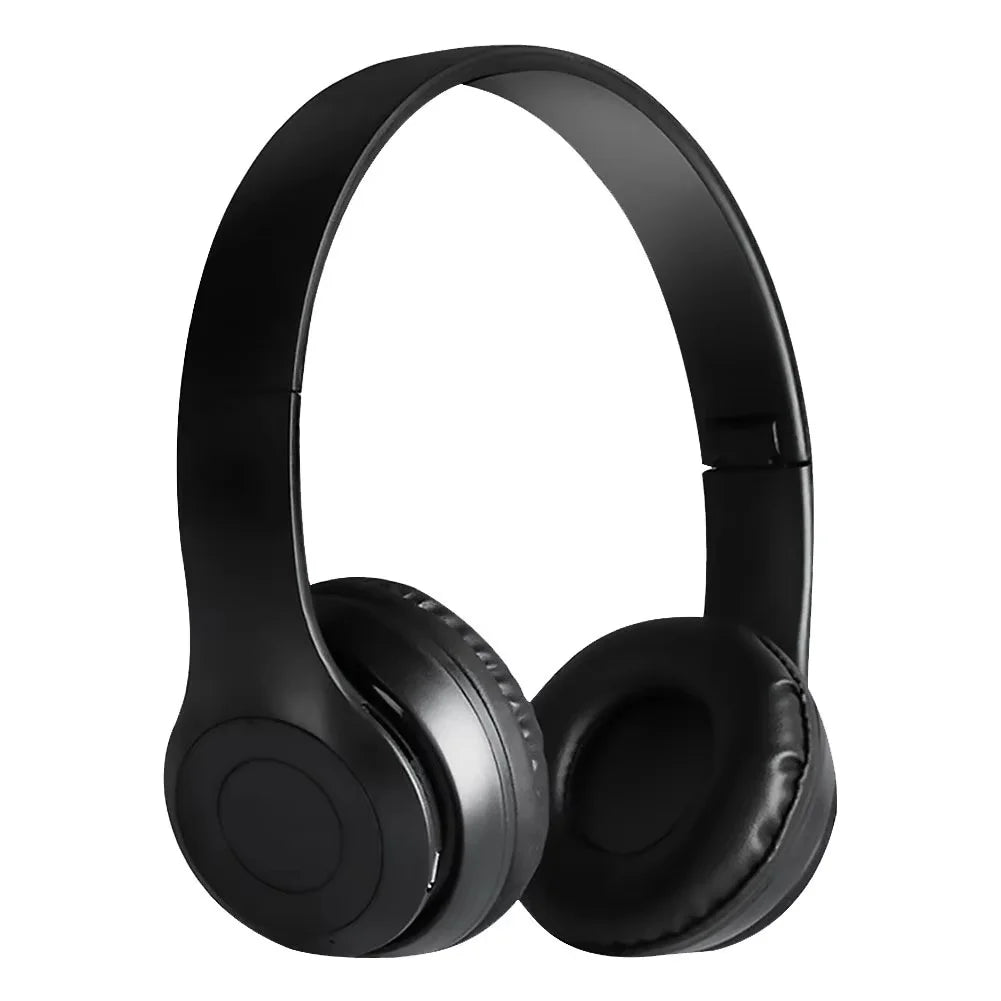 Foldable P47 Wireless Bluetooth 50 Headphones HIFI Stereo Bass Earphones for Music Gaming Kids Girls Smartphone Audio Device
