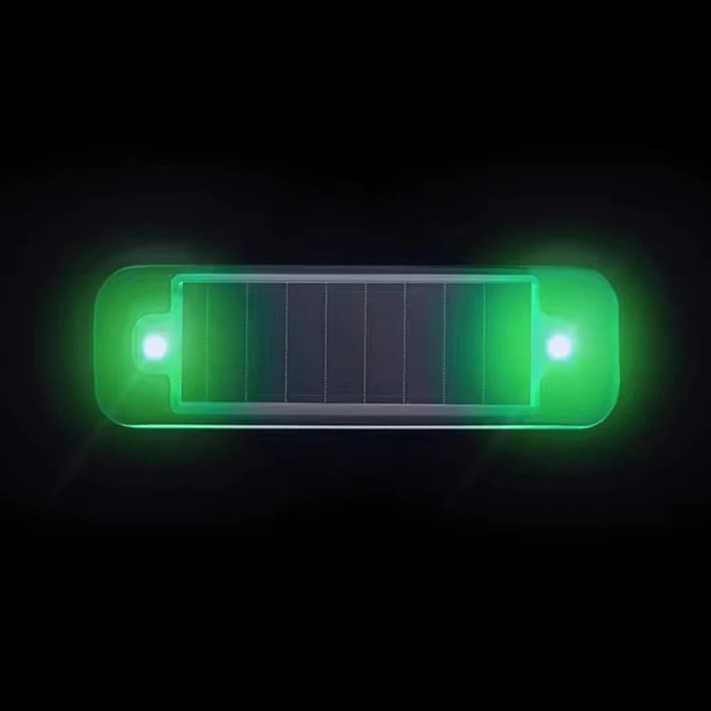 Mini Luz de Advertencia Solar LED para Coche | Lámpara Antirrobo Simulada | Luz de Seguridad Nocturna Inalámbrica
