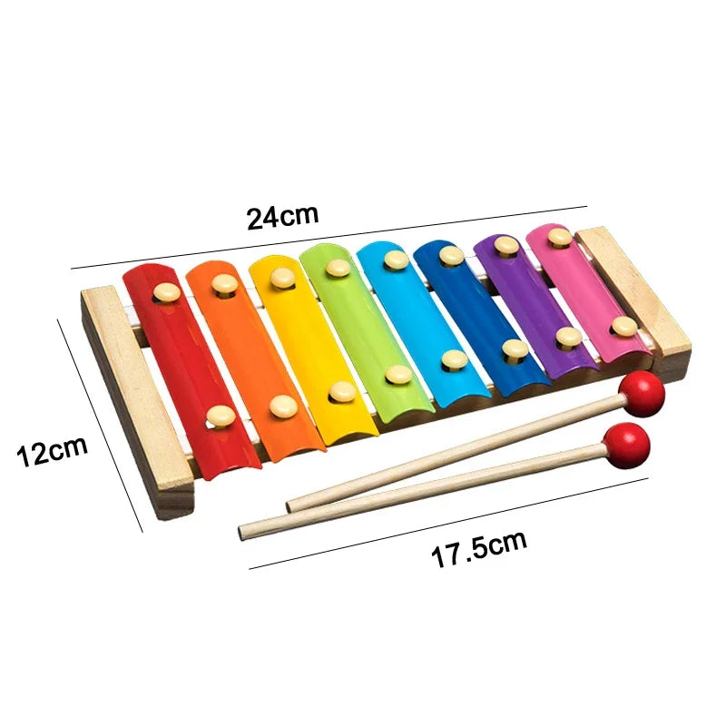 Juguetes Montessori de Madera | Juegos Educativos para Bebés 1-3 Años Niños Niñas