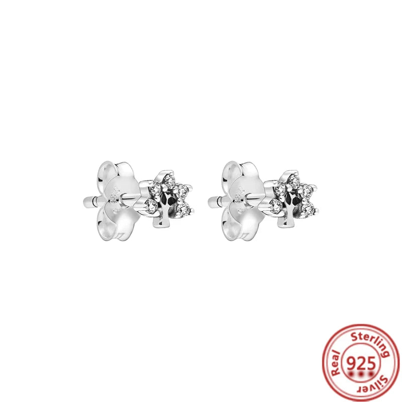 Charm trébol verde dopamina en plata 925 – Flor del bosque para pulsera DIY compatible Pandora mujer