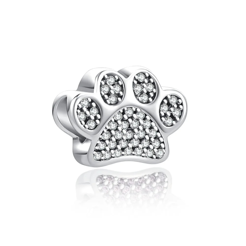 Charm Plata 925 Árbol de la Familia, Pluma, Copo de Nieve y Niño | Dijes Colgantes Compatibles con Pulseras Pandora
