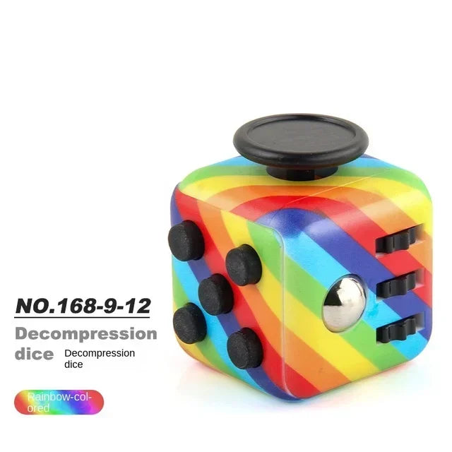 Cubo Antiestrés Infinito – Juguete Fidget de Descompresión para Niños y Adultos, Anti Ansiedad y Antiestrés