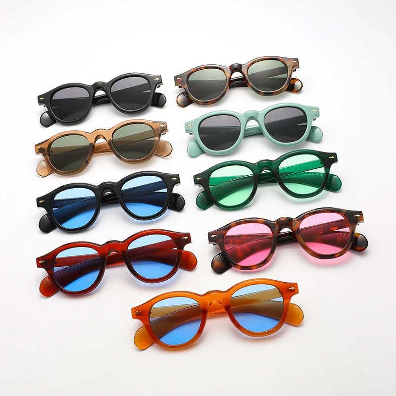 Gafas de Sol Ovaladas de Leopardo Vintage | Estilo INS Unisex Retro