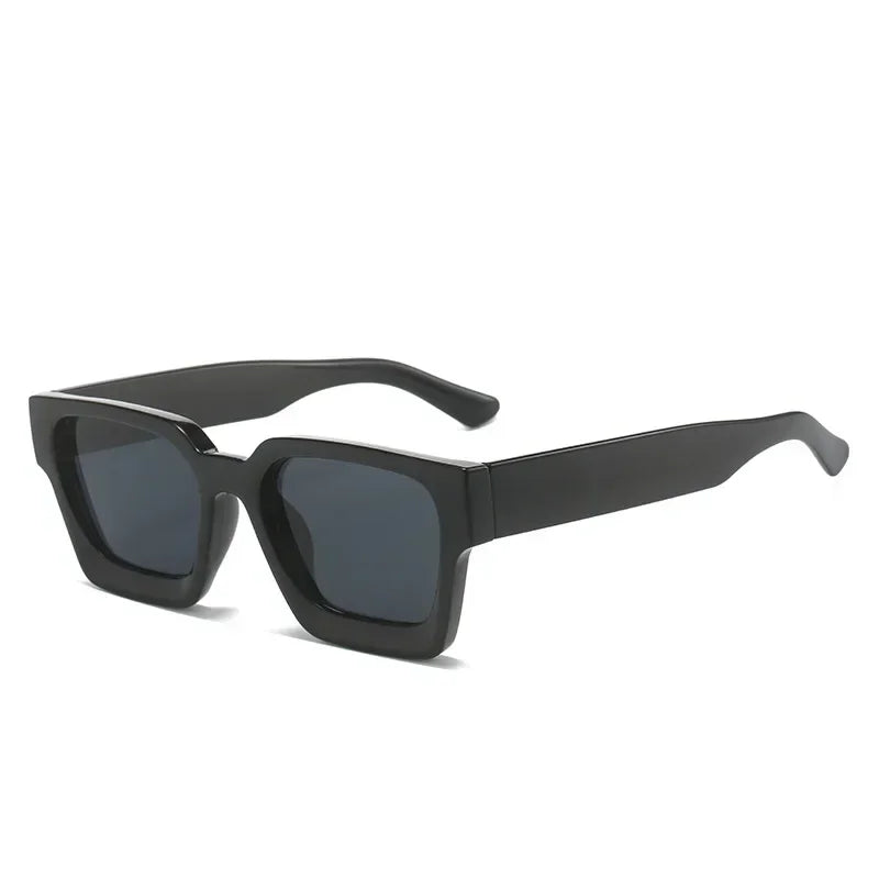 JNPCXI Gafas de Sol Cuadradas de Lujo | Retro Fashion Unisex UV400