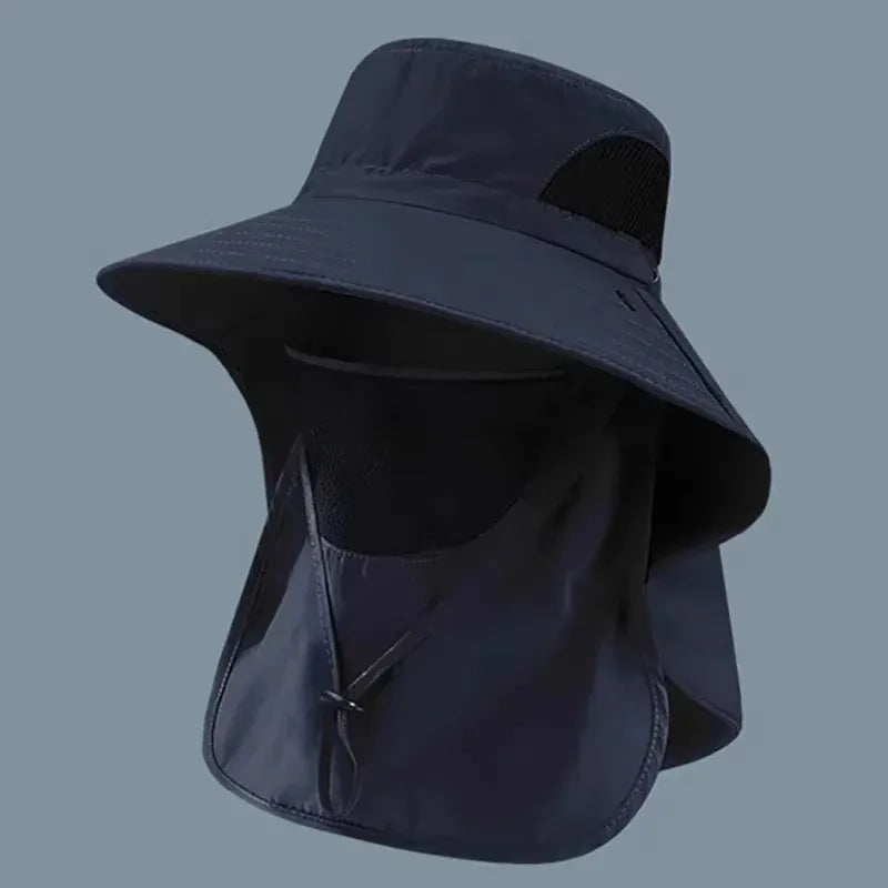 Sombrero Unisex de Verano | Protección UV | Transpirable e Impermeable | Gorro de Pesca, Ciclismo y Escalada con Protección de Cuello