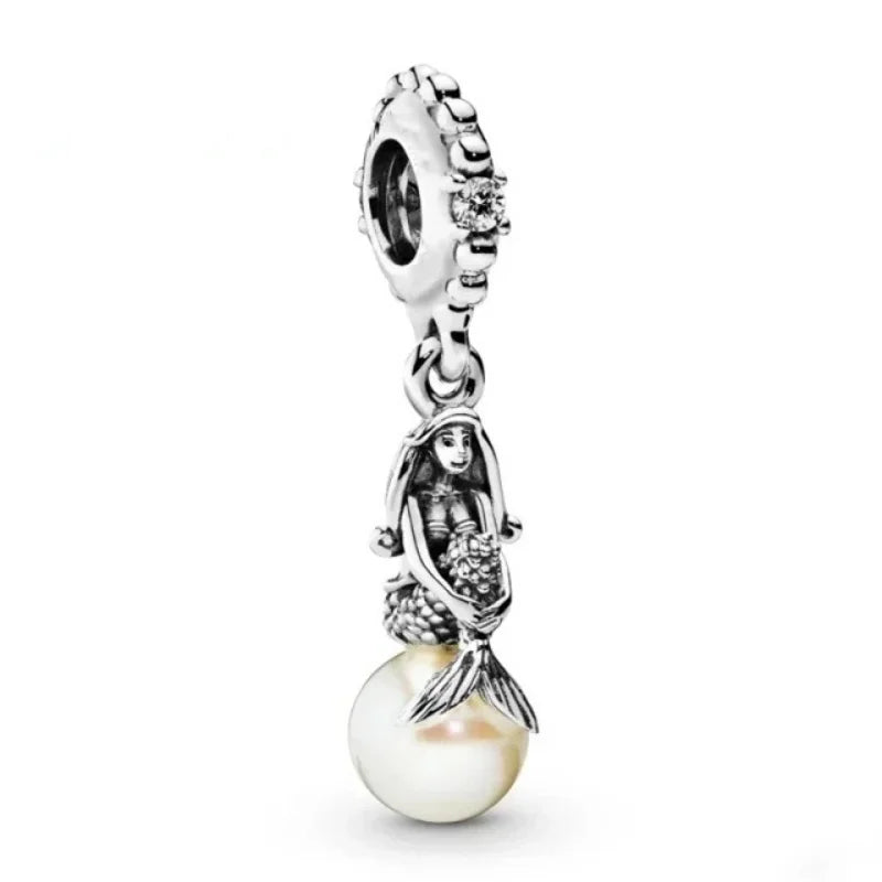 Charm Disney Cerdito Volador Rosa & Princesas | Compatible Pandora Pulsera Mujer DIY