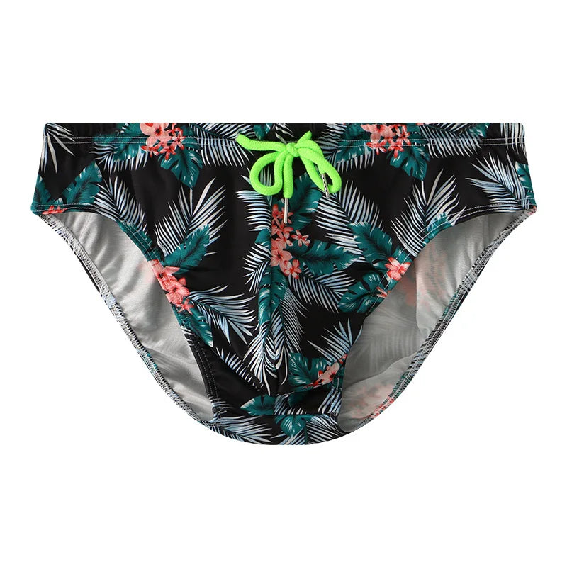 Bañador Hombre Tipo Brief – Pantaloneta de Playa Sexy de Cintura Baja | Traje de Baño Deportivo Verano