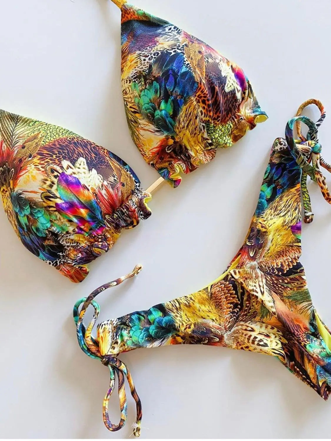 Bikini Sexy Mujer RUOTONGSEPT 2025 | Push Up Acolchado Playa y Piscina