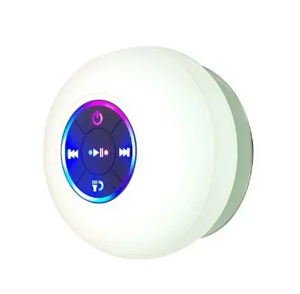 Mini Altavoz Bluetooth Portátil Impermeable con Ventosa | Parlante Estéreo Inalámbrico IPX4 para Baño, Ducha, Cocina y Deporte