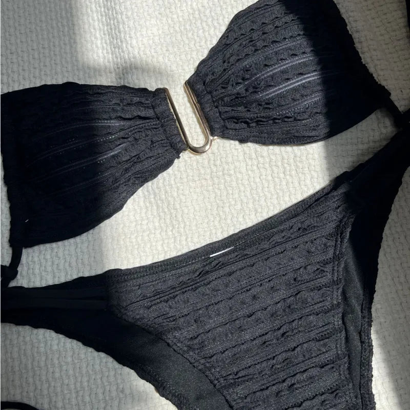 Bikini Sexy Mujer 2025 | Brasileño Push Up Playa y Piscina