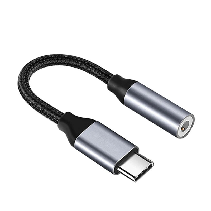 Adaptador USB-C a Jack 3.5mm – Cable Convertidor de Audio para Samsung Galaxy S21, S20, Note 20 y Otros Dispositivos Type-C