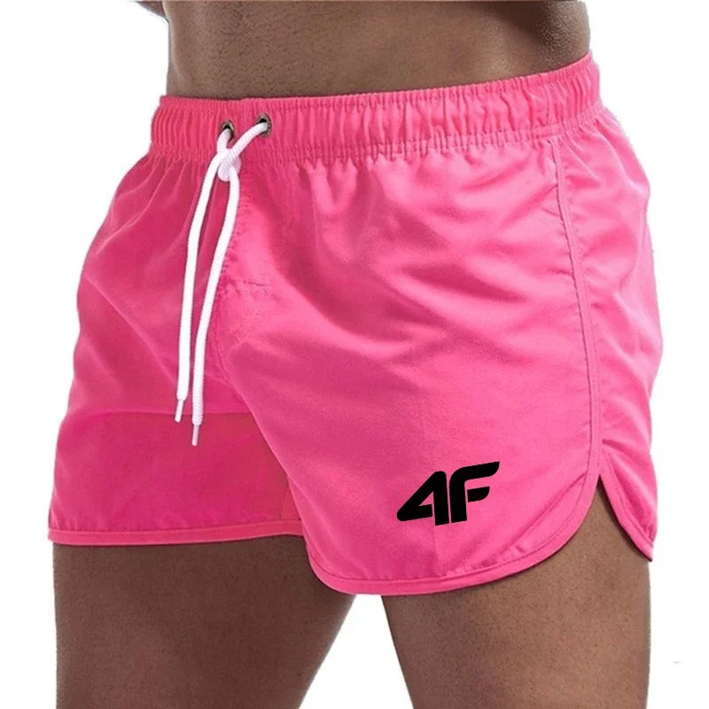 Shorts de Playa para Hombre 2025 – Bañador de Verano, Gym y Surf, Secado Rápido con Cordón y Estilo Casual Diario