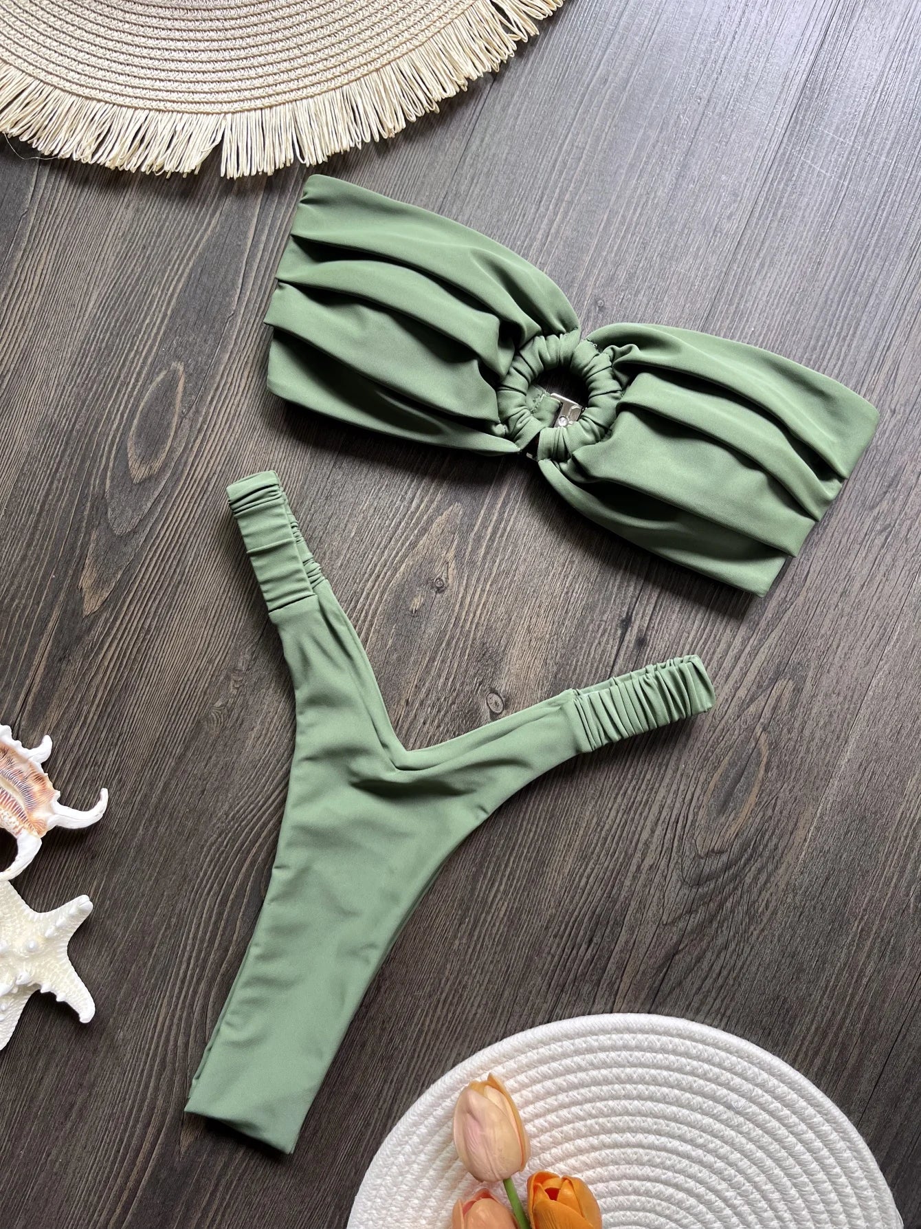 Micro Bikini Push Up Mujer 2025 | Brasileño Tanga Sexy Playa