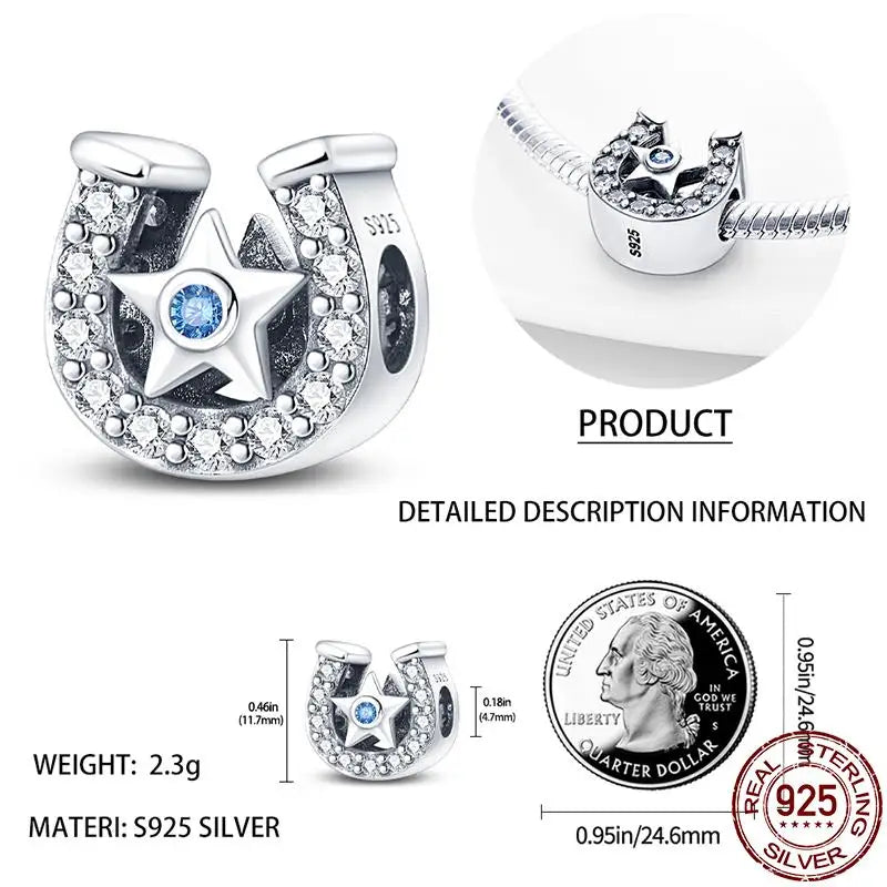 Charm camaleón y luciérnaga que brilla en la oscuridad – Plata 925 para pulsera tipo Pandora, joyería DIY única