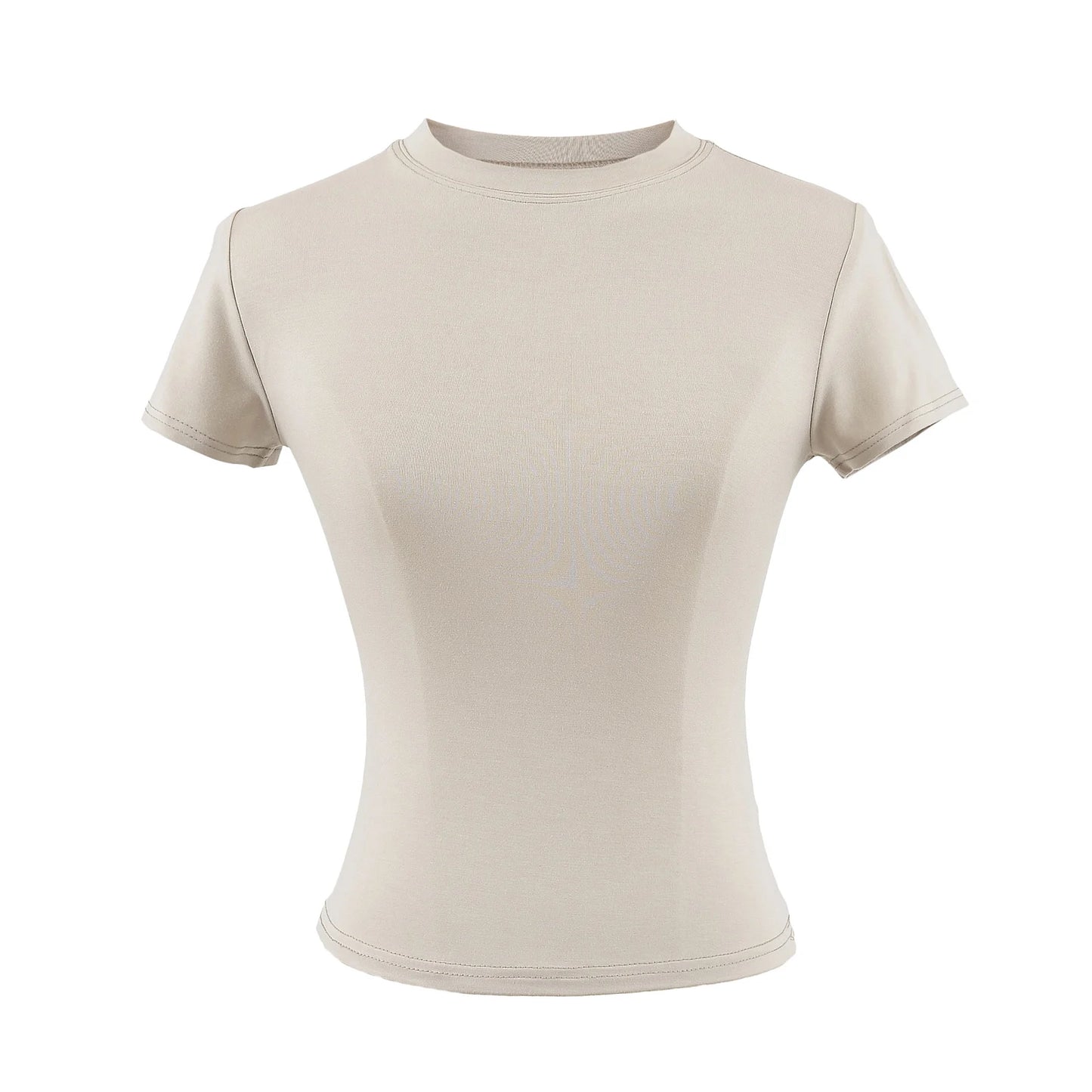 Camiseta Mujer Casual 2024 | T-shirt Slim Fit Manga Corta Sexy Básica Estilo Y2K