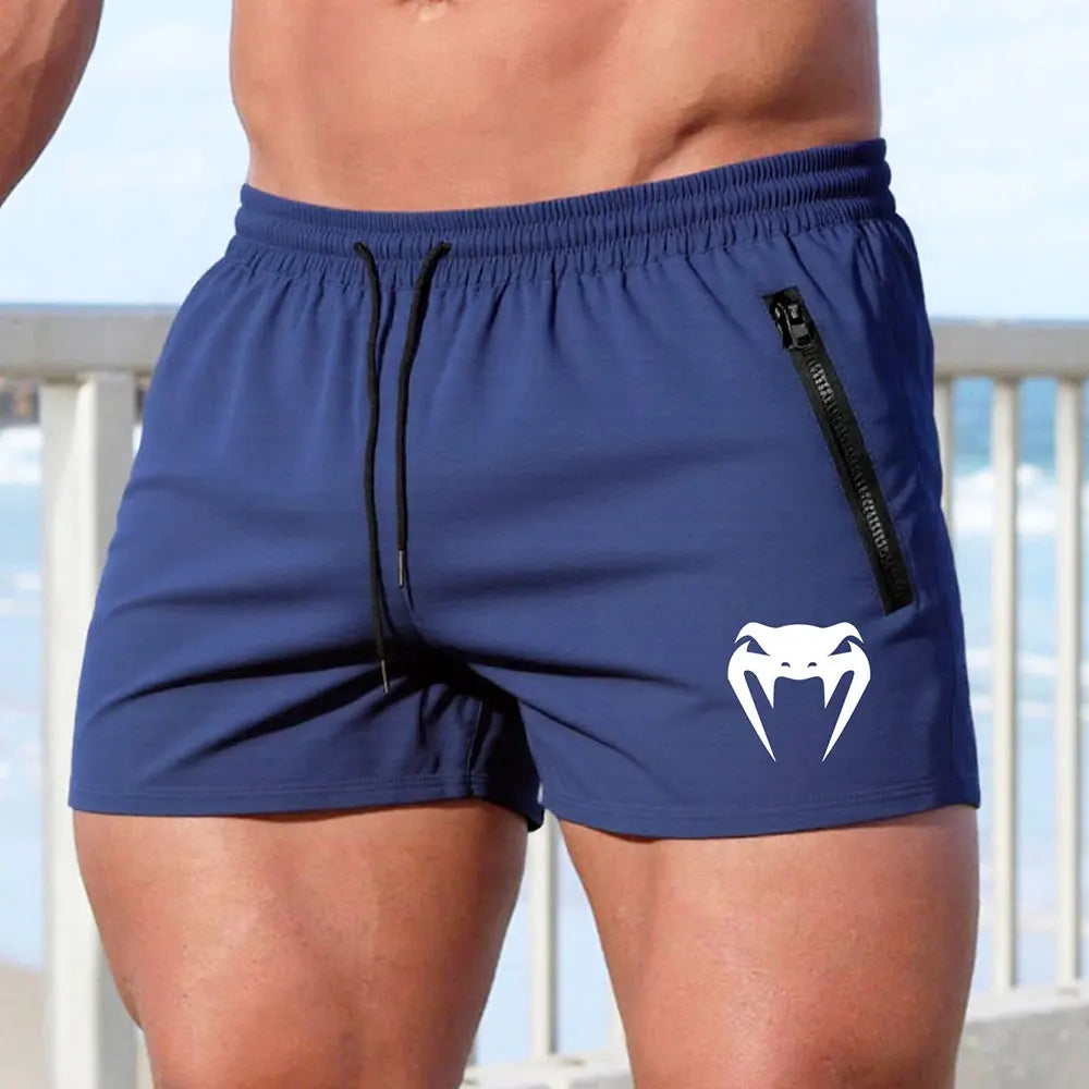 Shorts de Playa para Hombre con Estampado de Serpiente – Bañador Verano Moderno y Transpirable