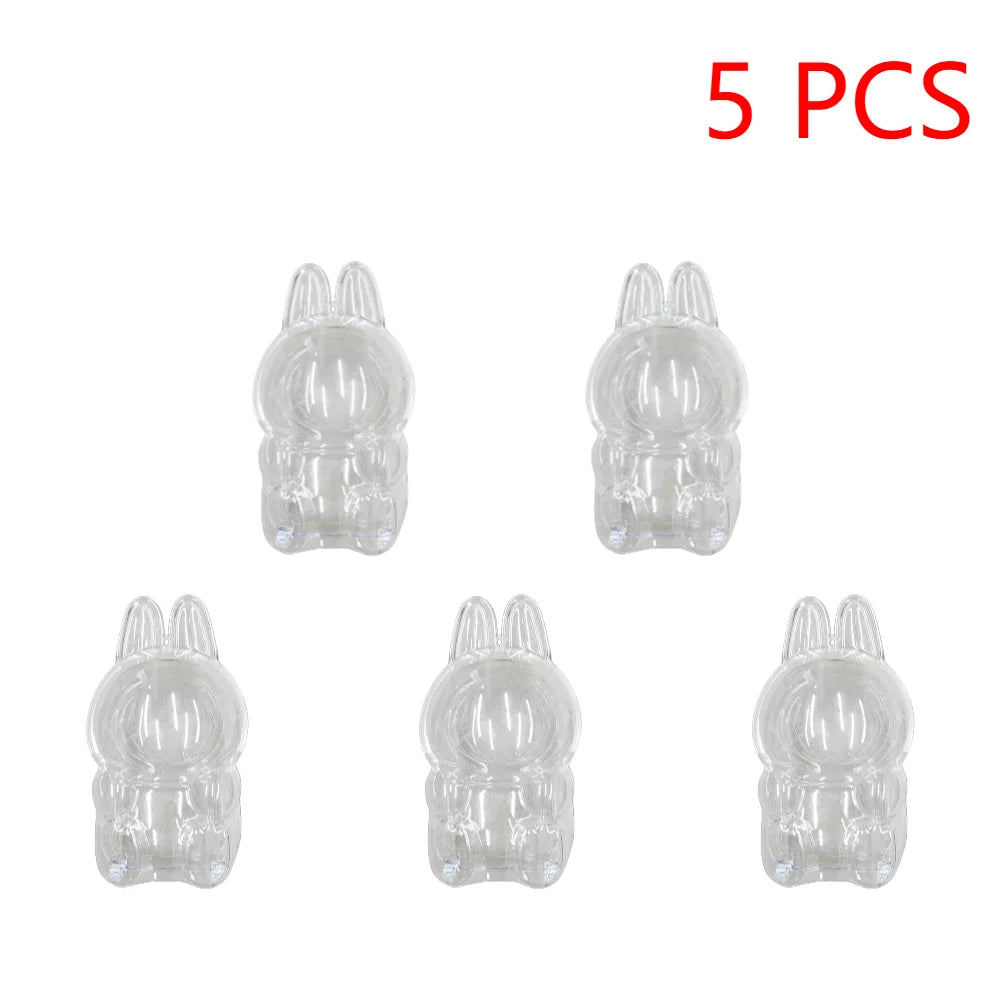 PopMart Monster Labubu V1 V2 | Ropa Protectora Transparente para Muñecos | Accesorios de Fiesta