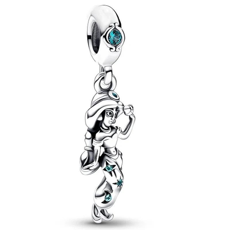 Charm Disney Cerdito Volador Rosa & Princesas | Compatible Pandora Pulsera Mujer DIY