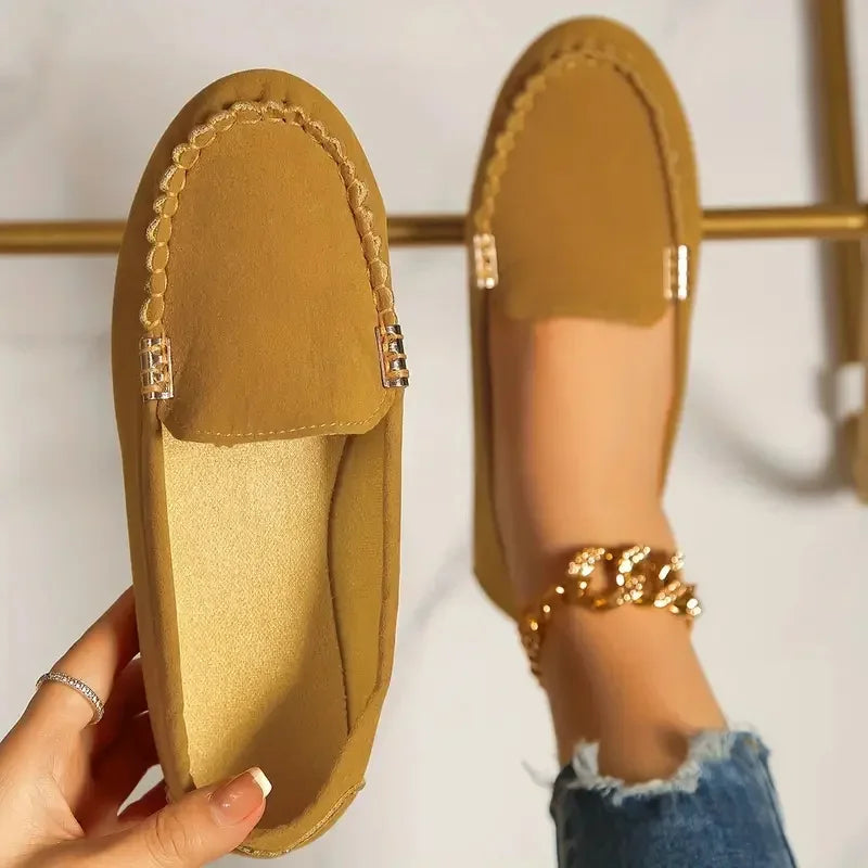 Mocasines Mujer 2024 | Zapatos Casuales Planos de Mezclilla
