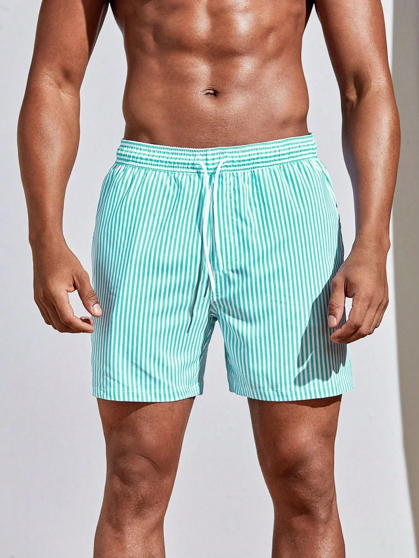 Shorts de Fitness y Playa para Hombre – Bañador Verano Transpirable con Bolsillos y Cintura Ajustable