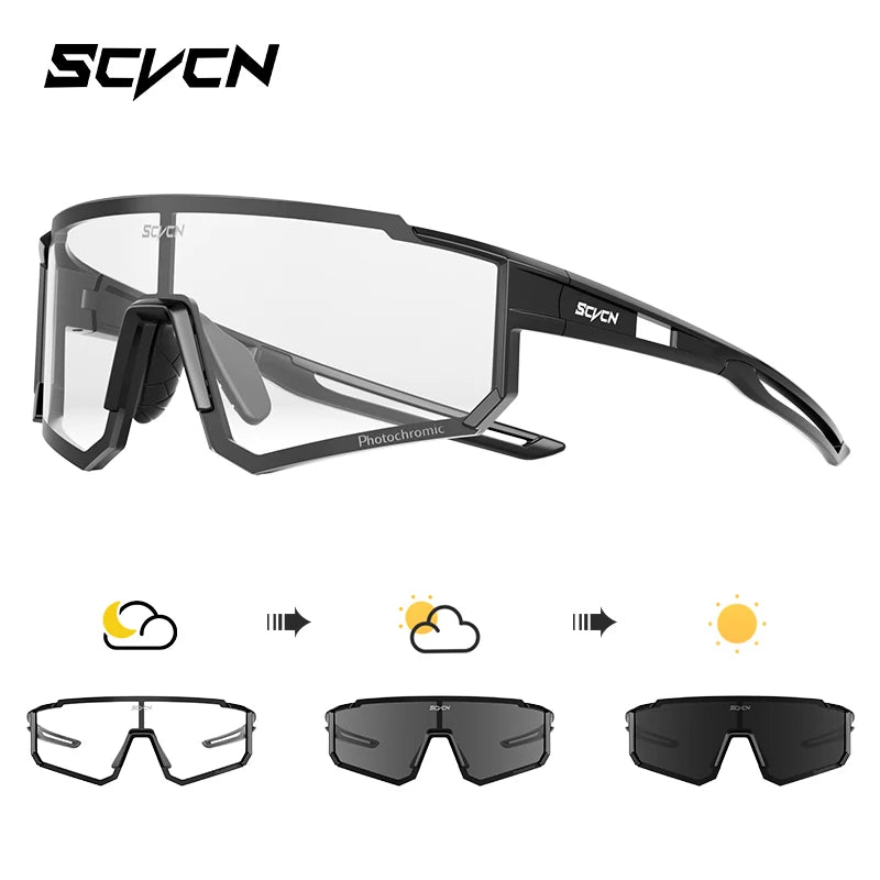 Gafas de Ciclismo SCVCN | Gafas Deportivas MTB, Running, Pesca, Escalada | Protección UV400 Unisex