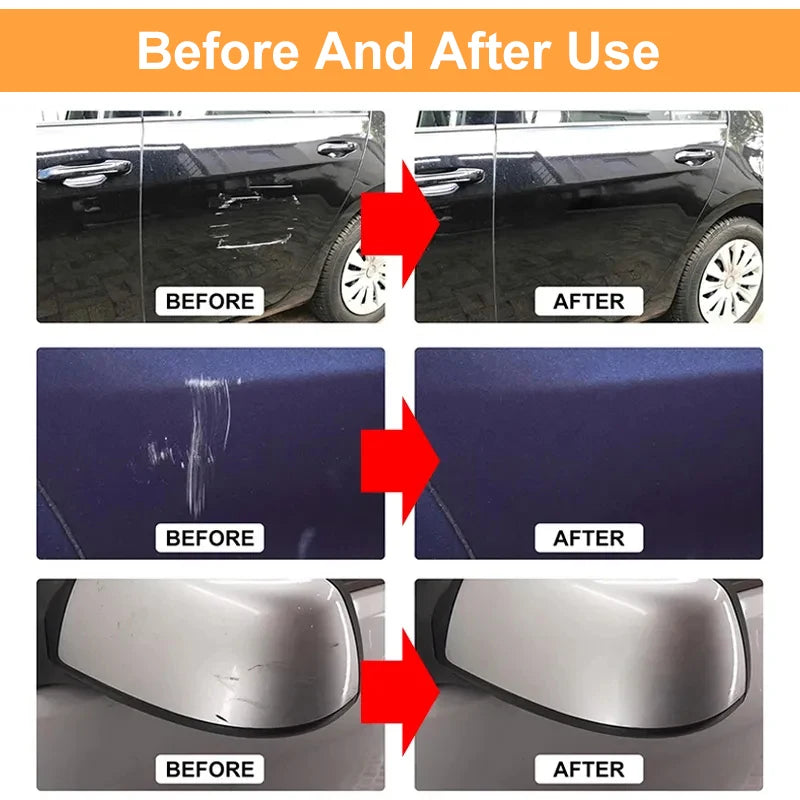 Removedor de Rayones para Coche | Pasta Reparadora y Pulidora de Pintura con Cera Anti-Rayaduras