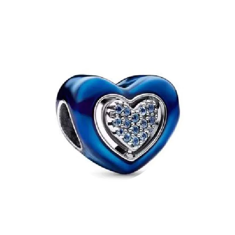 Charm Serie Océano en Plata 925 – Abalorios Tortuga, Cangrejo y Sirena para Pulsera Original Mujer