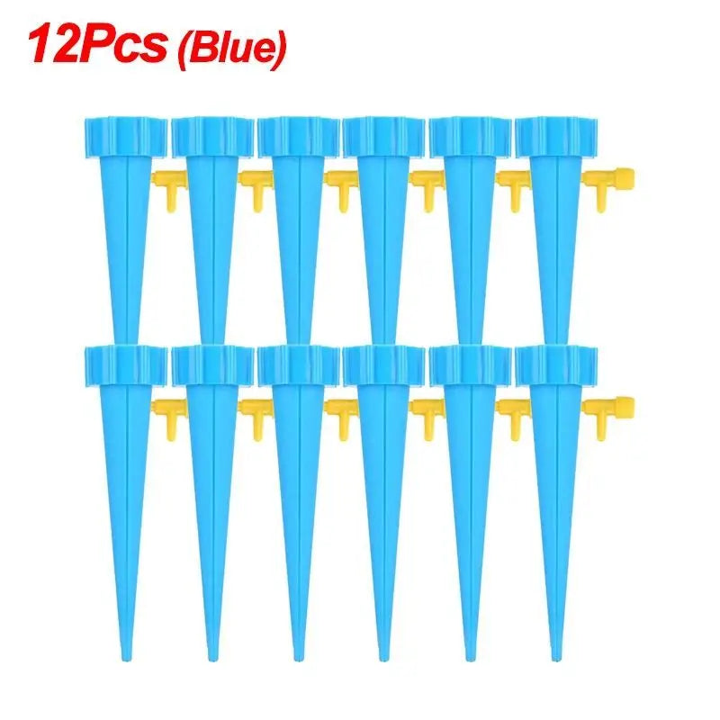 Sistema de Riego Automático por Goteo – Auto-Watering Spike Ajustable para Plantas de Interior y Exterior