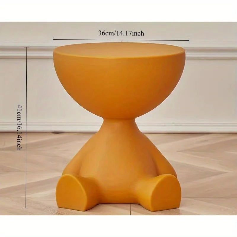 Mesa Auxiliar de Lujo para Sala – Mesa de Té Creativa, Decorativa y Moderna para Sofá o Esquinero