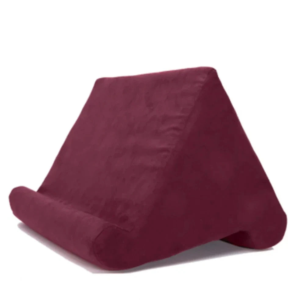 Xnyocn Soporte Cojín Multifuncional para Tablet y Libros – Almohada Ergonómica para iPad, Samsung, Huawei, Lectura en Cama y Sofá