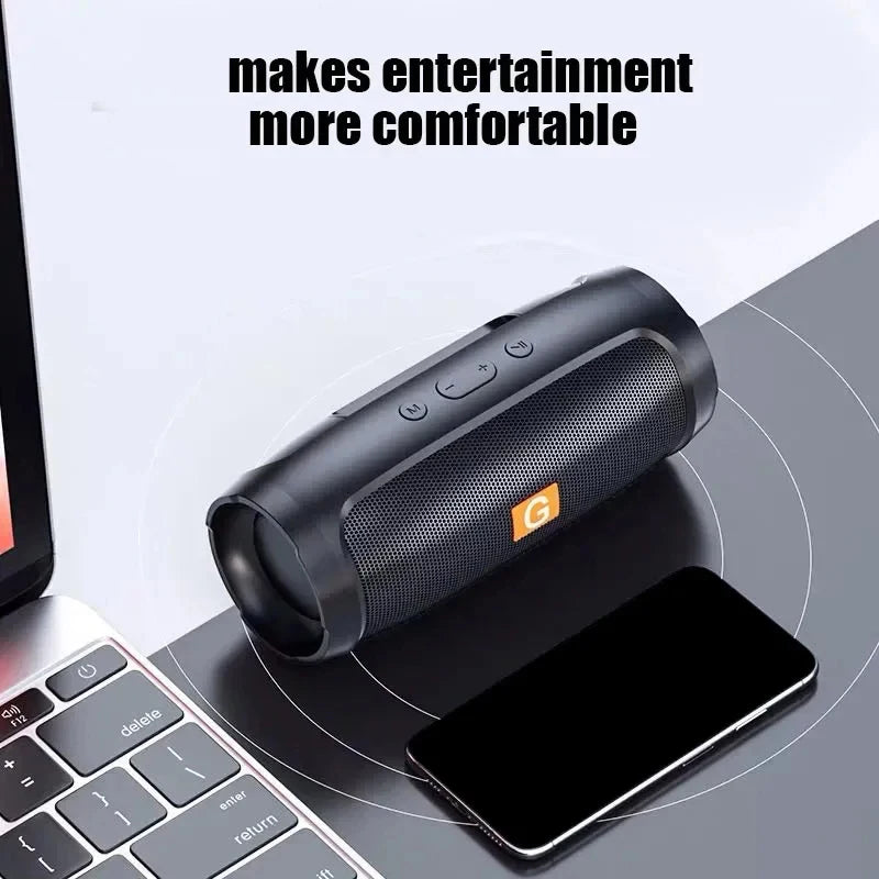 Altavoz Bluetooth Dual 50W – Portátil, estéreo, FM, TF/USB, subwoofer para exteriores