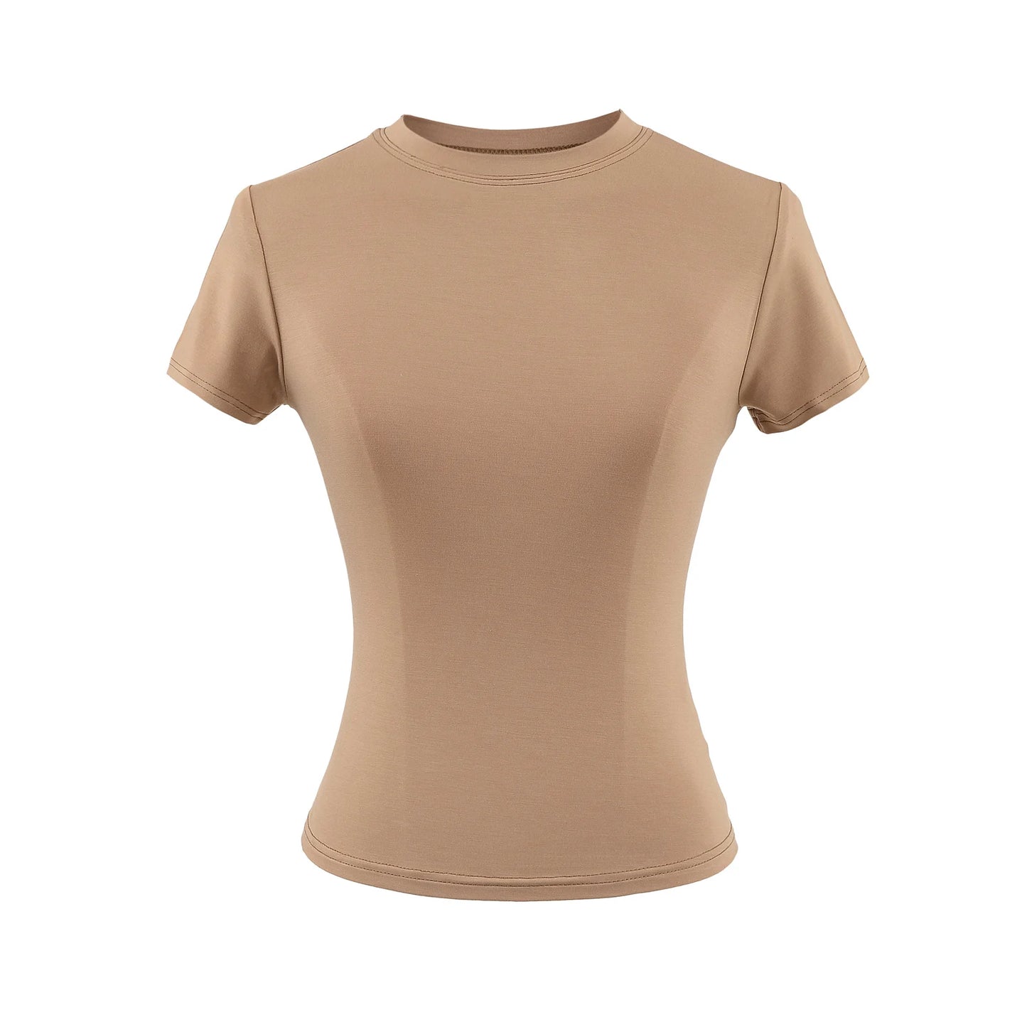 Camiseta Mujer Casual 2024 | T-shirt Slim Fit Manga Corta Sexy Básica Estilo Y2K