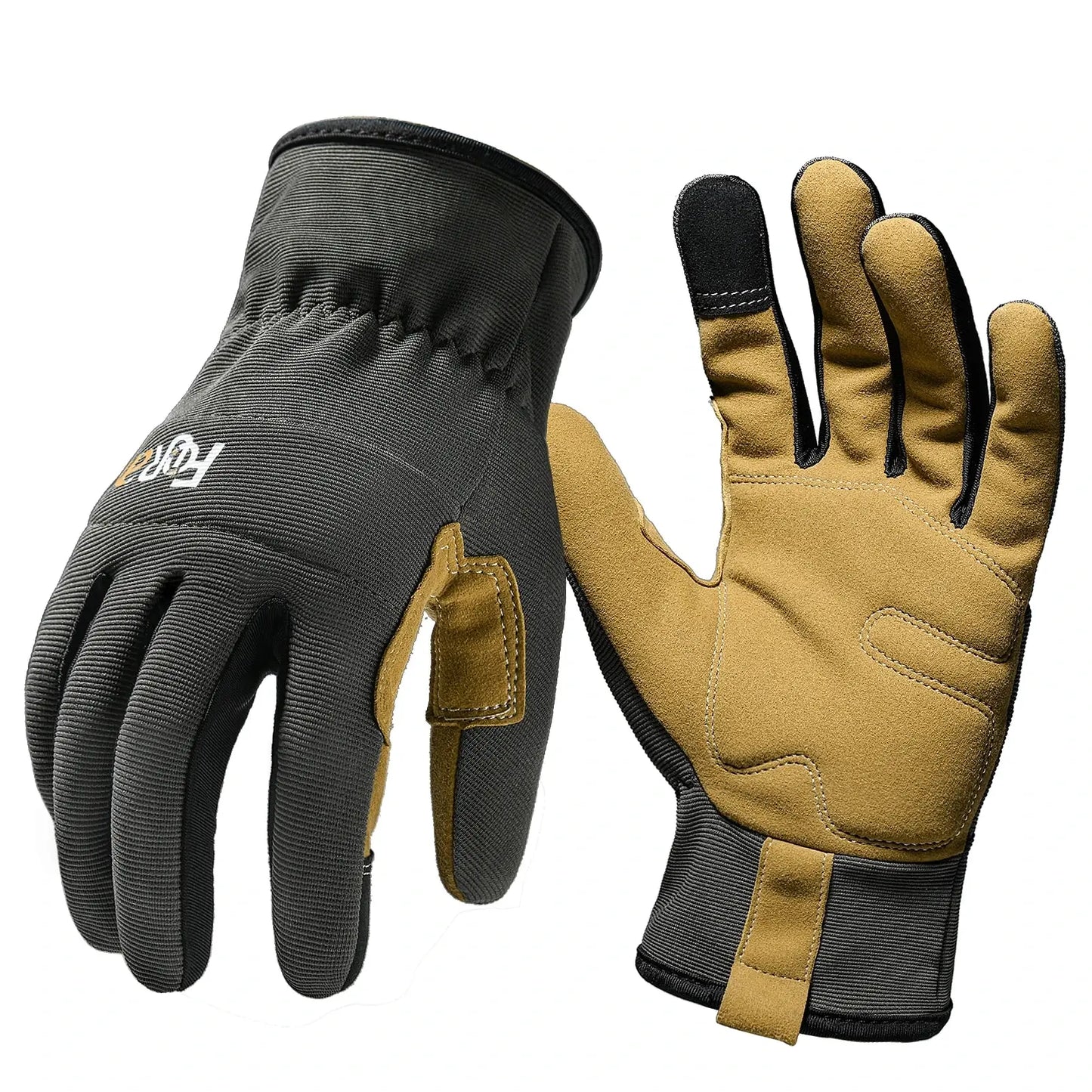 Guantes de trabajo ligeros multiusos – Transpirables, alta destreza, pantalla táctil y excelente agarre para hombre y mujer