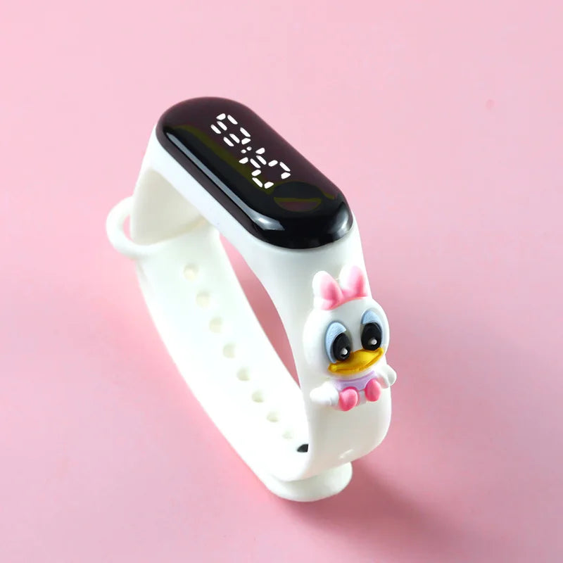 Reloj Infantil LED Deportivo | Pulsera Electrónica de Dibujos Animados para Niños y Niñas Impermeable
