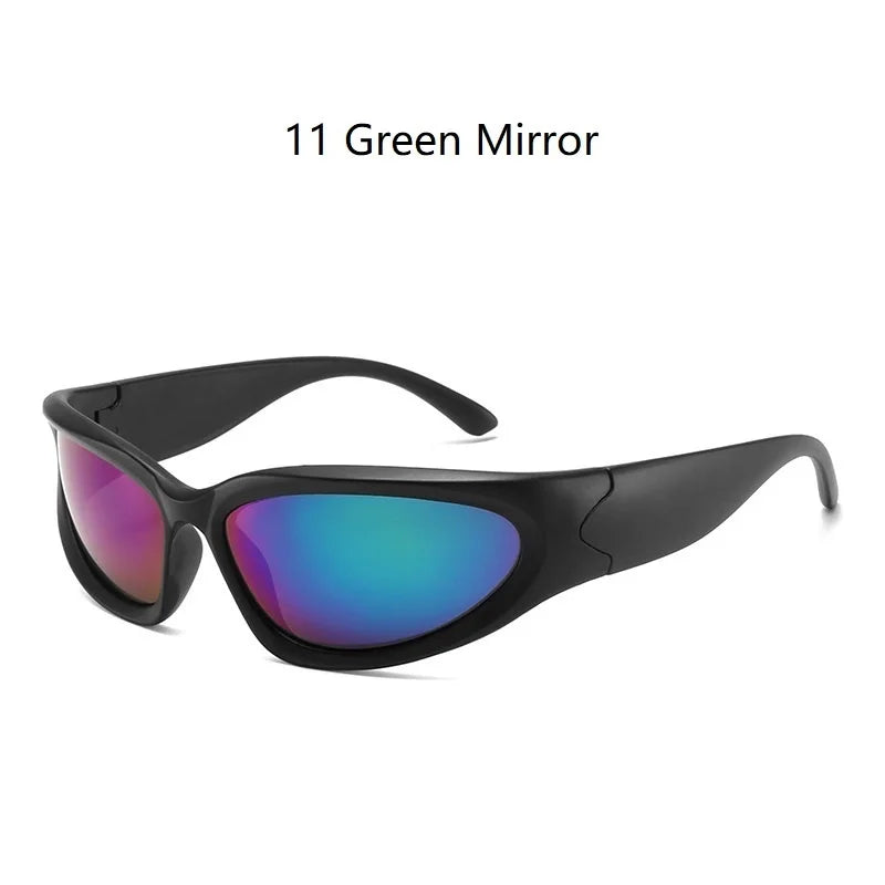 Gafas de Sol Deportivas Y2K Punk Unisex | Vintage Shades UV400 de Lujo Estilo Streetwear