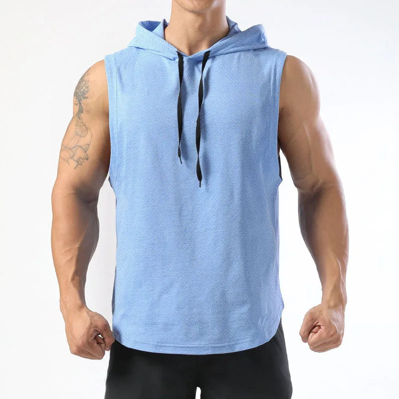 Tank Top de Hombre para Gym – Camiseta sin Mangas de Secado Rápido para Baloncesto, Running y Fitness
