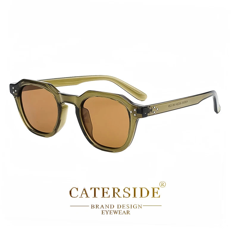 Gafas de Sol Retro Polarizadas Unisex | Montura Ultraligera TR90 Poligonal UV400